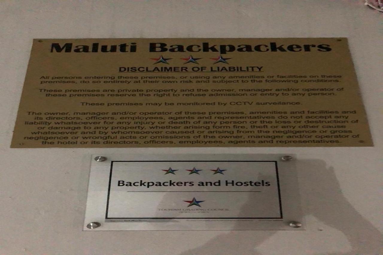 Готель Maluti Backpackers Phuthaditjhaba Екстер'єр фото